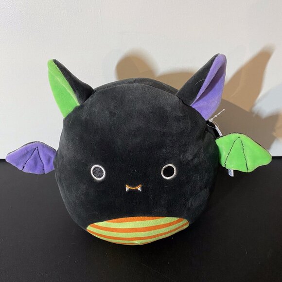 8" Fariq Green Purple Bat Halloween Squishmallow Exclusive NWT - NEW - Picture 5 of 6